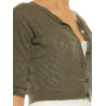 Cardigan Pinko olive